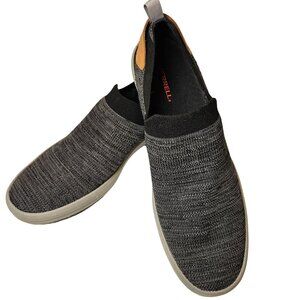 Merrell Men's Gray Knit Slip-On Boat Shoes